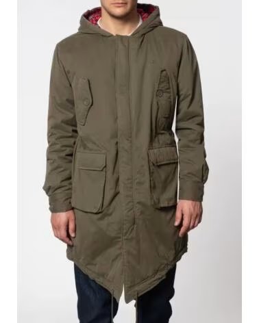 MERC TOBIAS FISHTAIL PARKA COMBAT GREEN SAGE