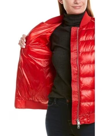 WOOLRICH BLOUSON BOMBER ALQUIPPA SCARLET RED