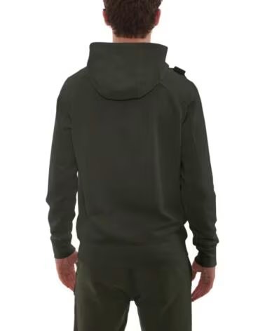MASTRUM FELPA CON CAPPUCCIO CORE OVERHEAD OIL SLICK GREY