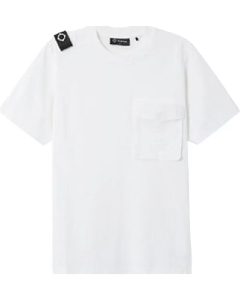T-SHIRT MASTRUM CARGO POCKET OPTIC WHITE