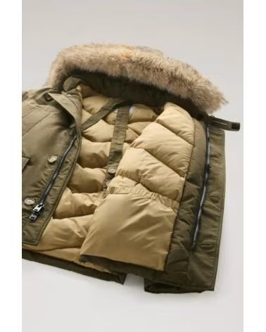 WOOLRICH ARCTIC ANORAK EN RAMAR DARK GREEN