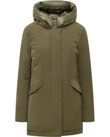 WOOLRICH PARKA LUXURY ARCTIC DE MUJER VERDE OSCURO DARK GREEN