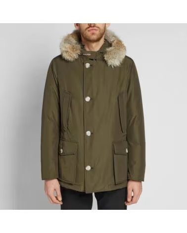WOOLRICH ARCTIC ANORAK EN RAMAR DARK GREEN