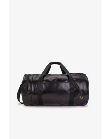 SACO DE DESPORTO FRED PERRY TONAL LARGE BARREL EM PRETO BLACK