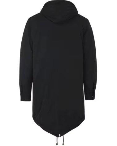PARKA MERC TOBIAS FISHTAIL NEGRA BLACK