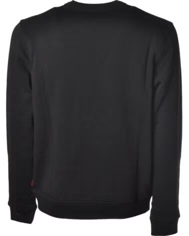 SWEAT-SHIRT DE LUXE EN COTON À COL ROND WOOLRICH NAVY