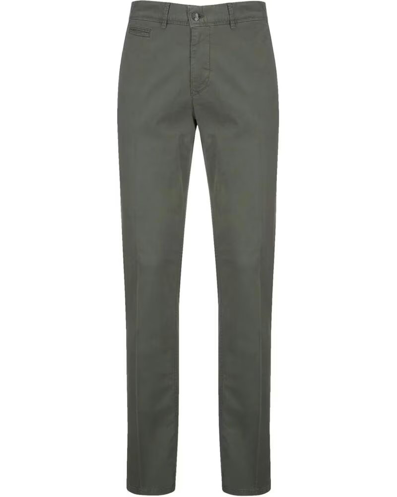 WOOLRICH PANTALON STRETCH SATIN SAGE GREEN