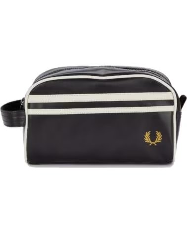 FRED PERRY LAUREL WREATH KULTURTASCHE SCHWARZ BLACK