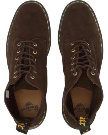 DR MARTENS 101 UB REPELLO CALF SUEDE CHOCOLATE BROWN