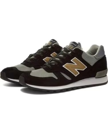 NEW BALANCE M670KGW MADE IN ENGLAND BASKETS NOIR BLACK