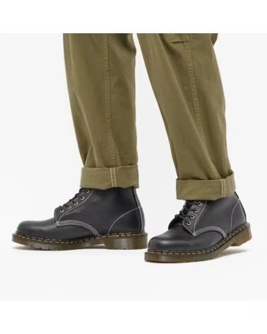 DR MARTENS 1460 PASCAL KUDU CLASSIC MADE IN ENGLAND BLACK
