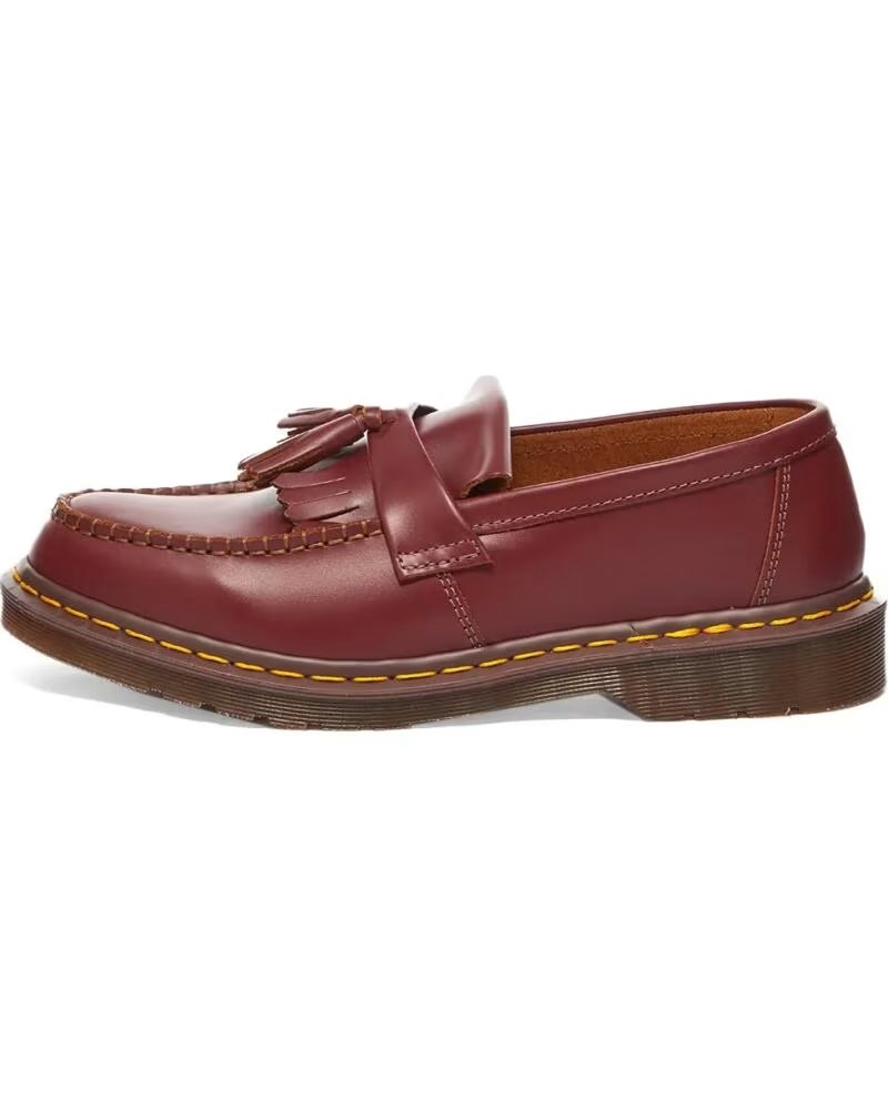 DR MARTENS ADRIAN MADE IN ENGLAND QUILON OXBLOOD - 39 BURGUNDY