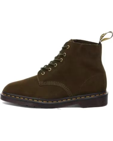 DR MARTENS BOTTES 101 UB REPELLO CALF SUEDE OLIVE