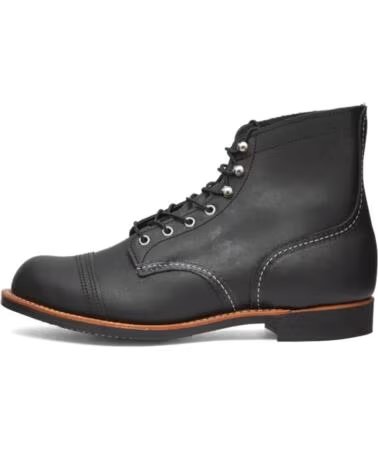 RED WING 8084 HERITAGE IRON RANGER 6 POLEGADAS BOTA BLACK HARNESS