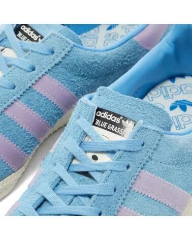 ADIDAS BLUE GRASS GW5770 LIGHT PURPLE TINT OFF WHITE SNEAKER