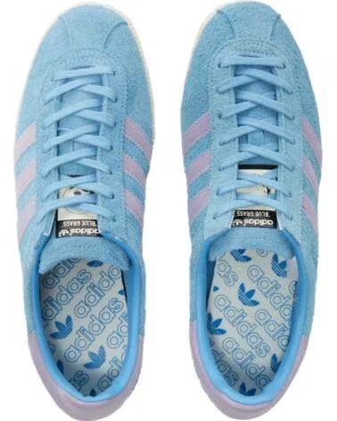 ADIDAS BLUE GRASS GW5770 LIGHT PURPLE TINT OFF WHITE SNEAKER