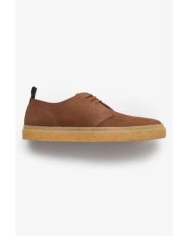 CHAUSSURES FRED PERRY LINDEN SUEDE B9160 TOBACCO MARRON BROWN