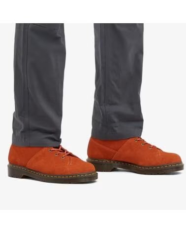 DR MARTENS CHURCH SUEDE MONKEY BOOTS RUST TAN BROWN