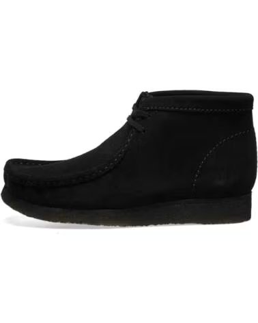 CLARKS ORIGINALS BOTAS WALLABEE CAMURÇA PRETO BLACK