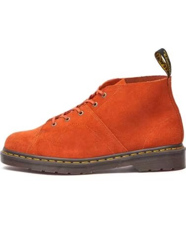 DR MARTENS CHURCH SUEDE MONKEY BOOTS RUST TAN BROWN