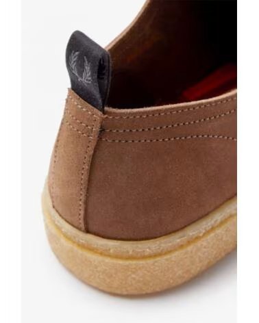 CHAUSSURES FRED PERRY LINDEN SUEDE B9160 TOBACCO MARRON BROWN