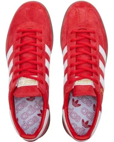 ZAPATILLAS ADIDAS HANDBALL SPEZIAL FV1227 SCARLET WHITE GUM RED