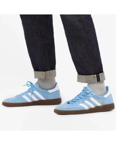 ADIDAS HANDBALL SPEZIAL FEMME BD7632 LIGHT BLUE CLOUD WHITE GUM 35,5