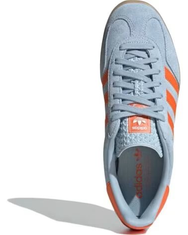 ADIDAS GAZELLE INDOOR JH5405 WONDER BLUE ORANGE CLOUD WHITE 43 1/3 LIGHT