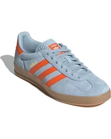 ADIDAS GAZELLE INDOOR JH5405 WONDER BLUE ORANGE CLOUD WHITE 43 1/3 LIGHT