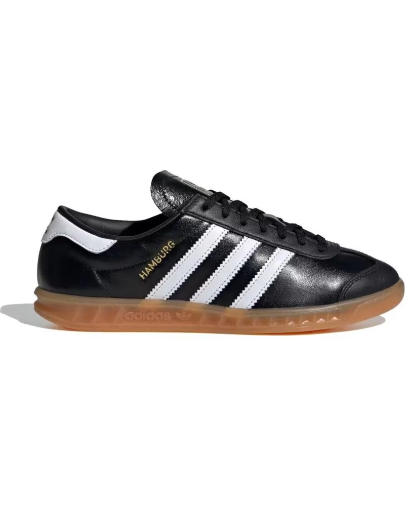 ADIDAS HAMBURG ZAPATILLAS JI2626 NEGRO BLANCO BLACK