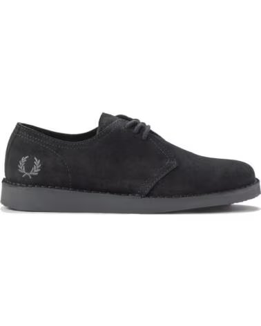 SAPATOS FRED PERRY LINDEN SUEDE B9350 BLACK