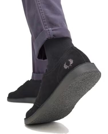 SAPATOS FRED PERRY LINDEN SUEDE B9350 BLACK