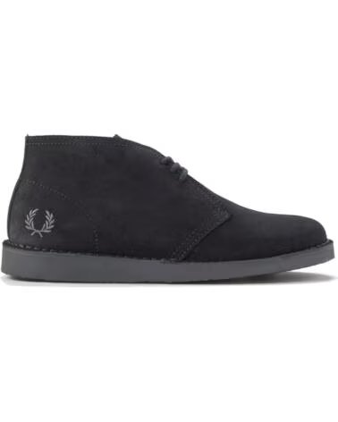 BOTTINES FRED PERRY HAWLEY SUEDE B9352 BLACK