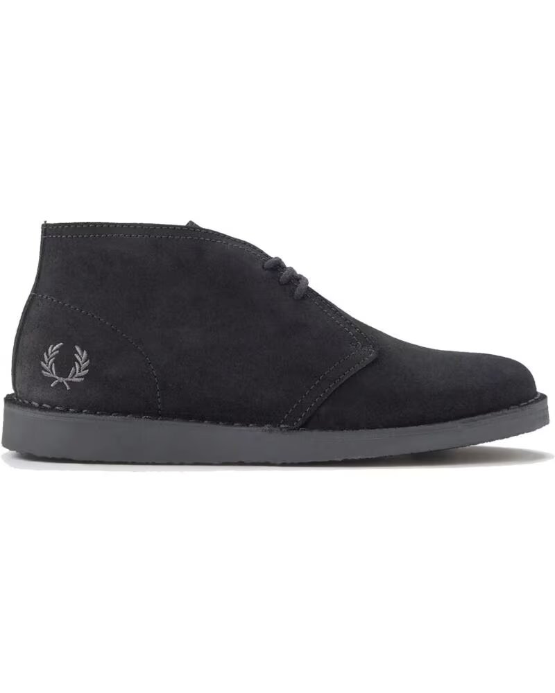 BOTTINES FRED PERRY HAWLEY SUEDE B9352 BLACK