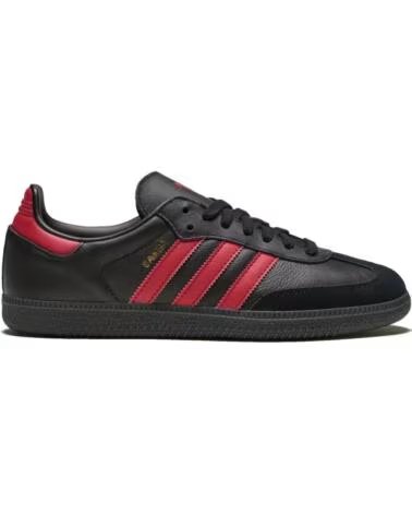ADIDAS SAMBA LICENSED JQ4036 MANCHESTER UNITED CORE BLACK MUFC RED 46 2-3