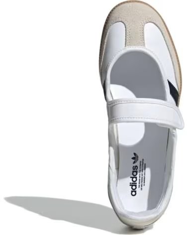 ZAPATILLAS ADIDAS SAMBA JANE JR1402 CLOUD WHITE ALUMINA CORE BLACK