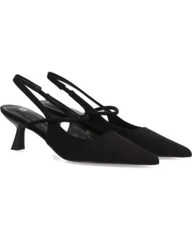 SPORT3PUNTO0 BS-5489 SCARPE CON TACCO SLINGBACK NERE VARIOS COLORES