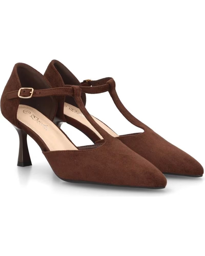 T-STRAP PUMPS SPORT3PUNTO0 YG856 BRAUN VARIOS COLORES