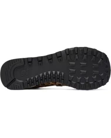 NEW BALANCE W574PN SNEAKER BRAUN ANIMAL PRINT DAMEN