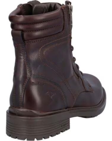 KANGAROOS BOTAS 1240 LEDERSTIEFEL FÜR HERREN MARRóN