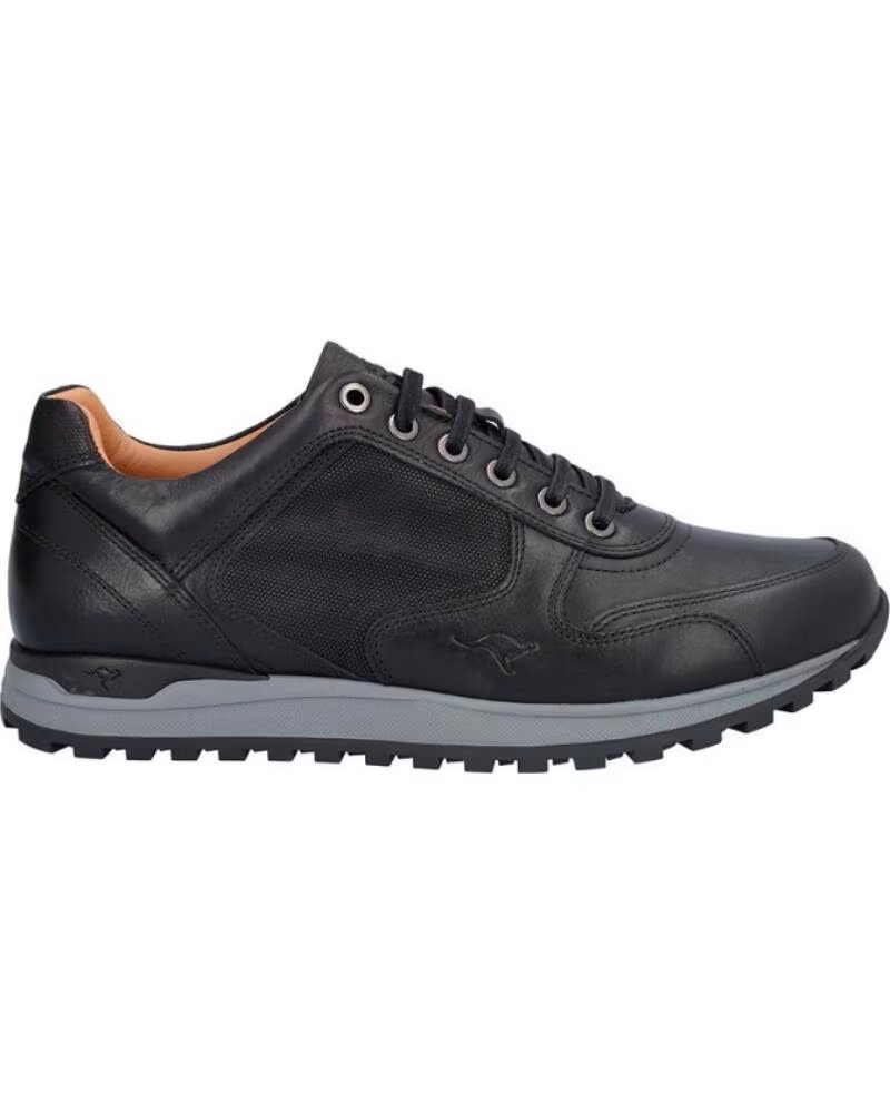 KANGAROOS SNEAKERS HERREN 1207 SCHWARZ NEGRO