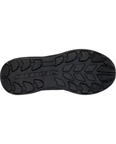 SKECHERS BOTAS HOMEM RELAXED FIT POLLARD WAYLON PRETO NEGRO
