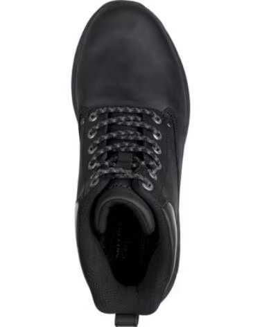 SKECHERS BOTAS HOMEM RELAXED FIT POLLARD WAYLON PRETO NEGRO