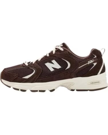 NEW BALANCE U530SCW SPORTSCHUHE BRAUN MARRóN