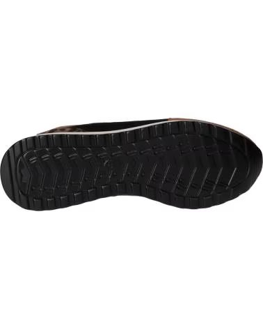 SNEAKERS EXE 161-62EX13 TESSUTO STAMPA ANIMALIER TEXTIL CAMEL BLACK