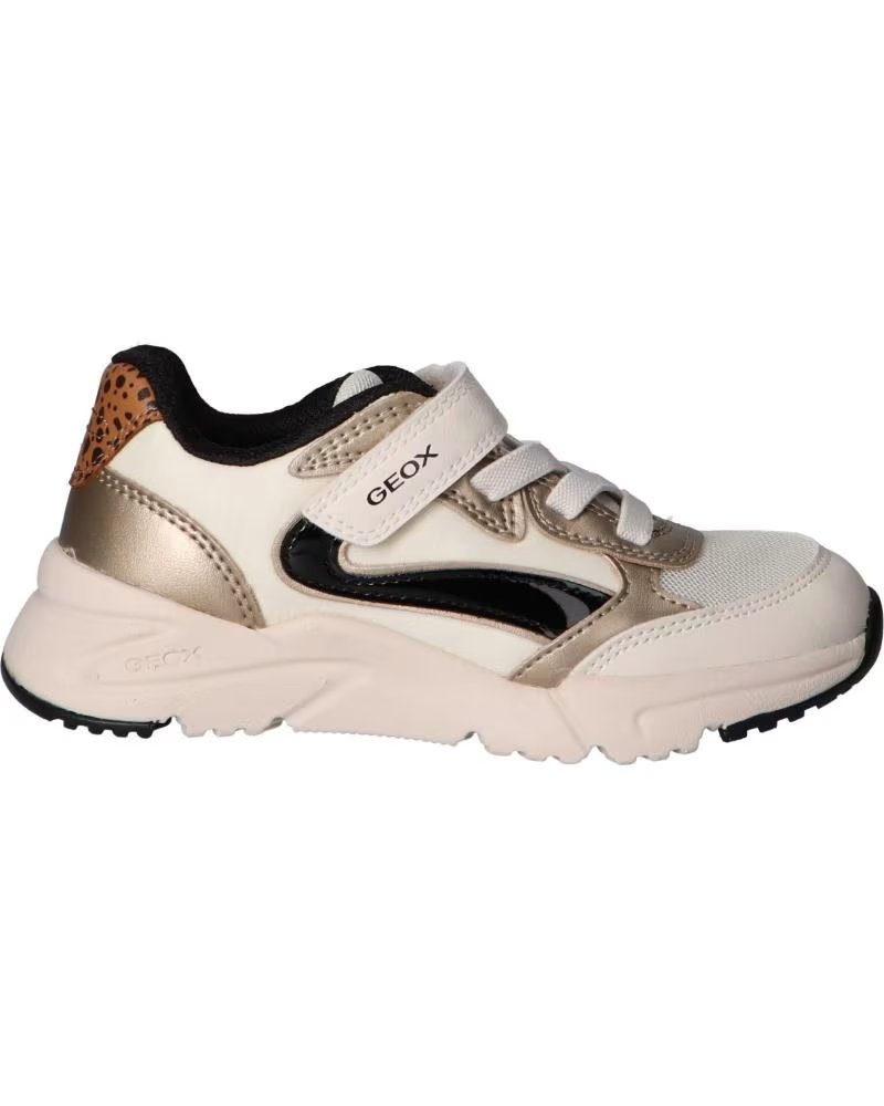 ZAPATILLAS GEOX J LOFTUS IVORY-PLATINUM C1M2U