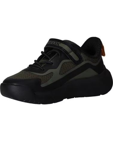 GEOX J PRO-RAN ZAPATILLAS DEPORTIVAS J65P7F 01454 VERDE NEGRO C0496 GREEN-BLACK