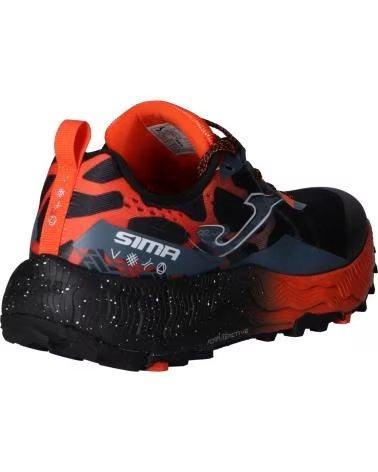 JOMA SIMA TRAILRUNNING-SCHUHE FÜR HERREN SCHWARZ UND ORANGE TKSIMW2631 NEGRO