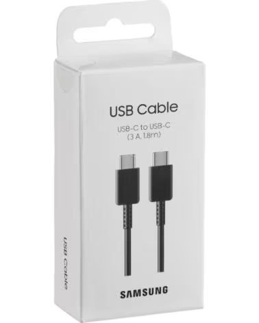 SAMSUNG Cable original ep - dx310jbegeu usb tipo c - usb tipo c negro 1 8m