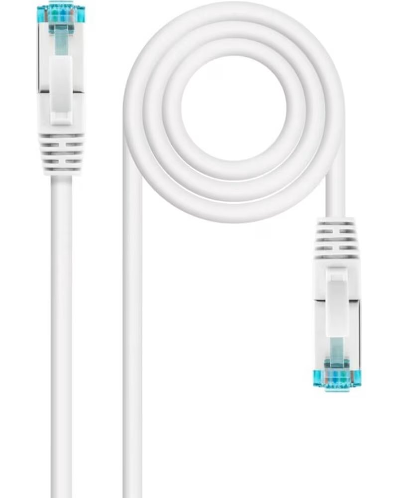 NANO CABLE Latiguillo cable red lszh - sftp cat 7 rj45 nanocable 0 25m blanco